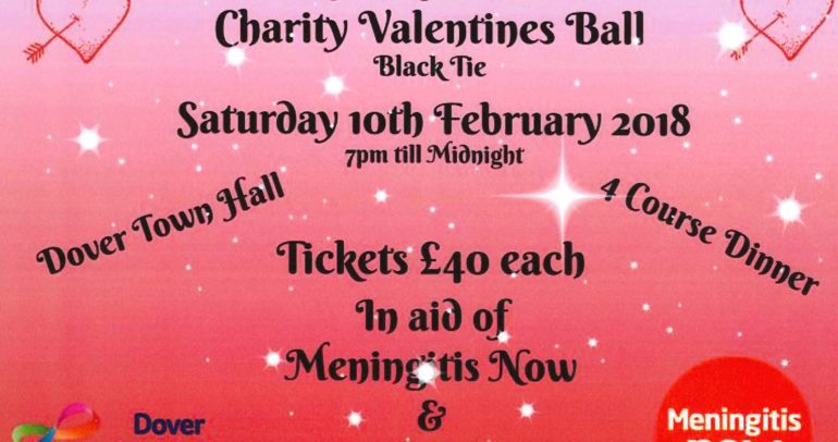 Image for the news article titled The Mayor of Dover’s Valentine Ball 2018 – Buy your ticket now!
