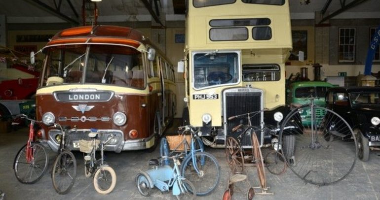 Image for the news article titled Charity Tour of Dover Transport Museum and Cream Tea with Display of Motorbikes – 13April 2019