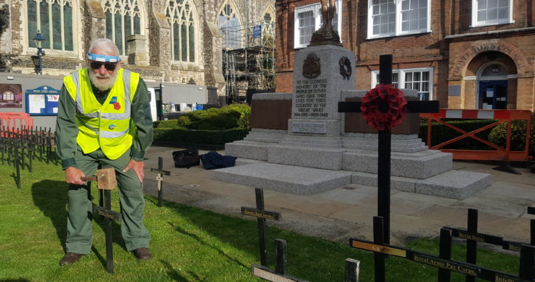 Image for the news article titled Dover Garden of Remembrance and Centenary Poppy Appeal