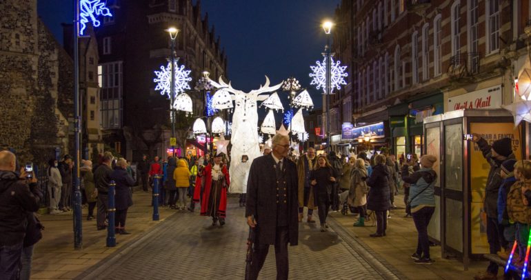 Image for news item: Dover Shined Bright at Dover’s Winter Light Up