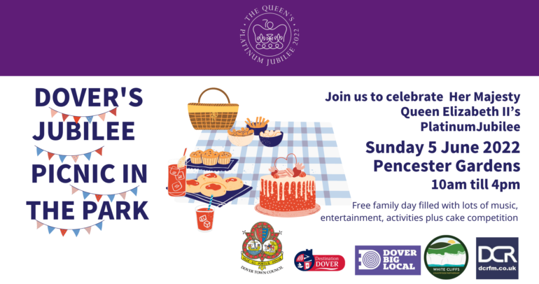 Image for news item: Dover to host free Picnic in the Park to celebrate Queen Elizabeth ll’s Platinum Jubilee