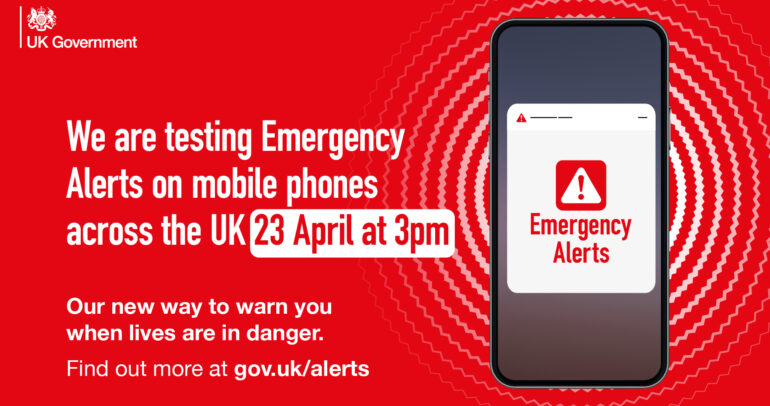 Image for the news article titled Emergency Alerts System will be tested nationally April 23rd