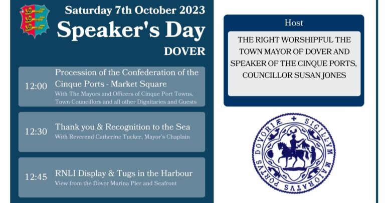 Image for the news article titled Speaker Of the Cinque Ports – Speakers Day